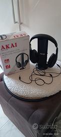 cuffie AKAI Multifunction WIRELESS Headphones 
