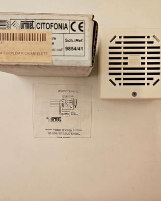 URMET 9854/41 - SUONERIA SUP. PER CHIAMATA ELETTR.