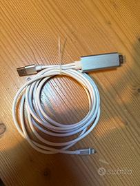 Cavo Adattatore audio/video  lighting hdmi