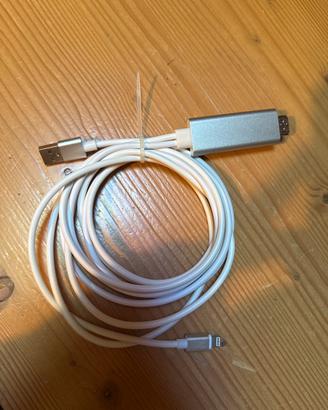Cavo Adattatore audio/video  lighting hdmi