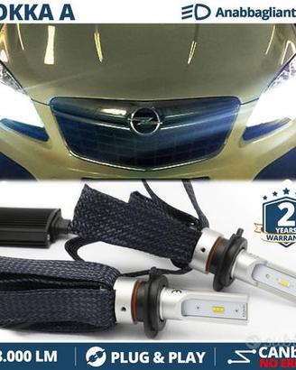 Kit Lampade Luci FULL LED H7 PER OPEL MOKKA 6500K