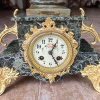 Pendolo in marmo verde-nero "LA CONTADINELLA"