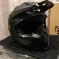 Casco Nero Crossover Usato 1 volta con scontrino