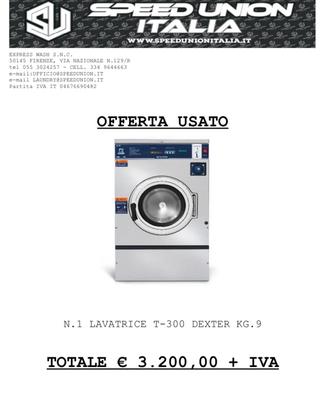 Lavatrice industriale kg.9