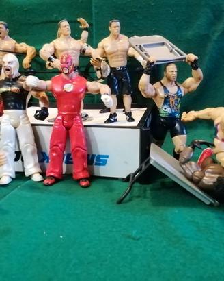 action figure wrestling