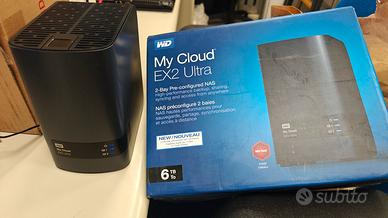 NAS WD My Cloud EX2 Ultra 6TB (2x3TB)