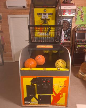 🏀 CABINATO ARCADE BASKET PROFESSIONALE “HOT SHOT”