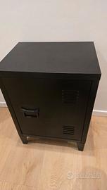 Comodino Nero in Metallo