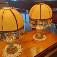 Completo Lampadario da soffitto + n.2 abat jour 