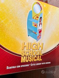 SCAFFALE CON SPECCHIO HIGH SCHOOL MUSICAL