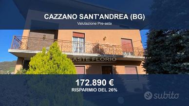 Immobile in asta di 144 m² con box auto a Cazzano 
