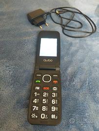 Cellulare Qubo Flip (modello NEONW) nero