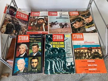 7 riviste Storia Illustrata 1961-1964-1965