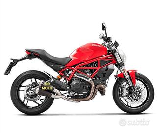 Scarico doppio laterale scRambler797 specifico 800