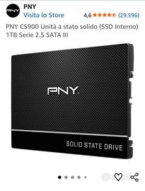 PNY SSD 1 TB serie 2.5 SATA III