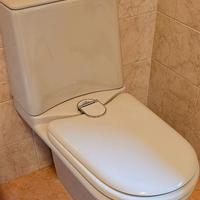 Water con cassetta acqua e bidet ceramica