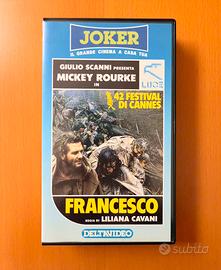 Videocassetta VHS originale Francesco di Liliana C
