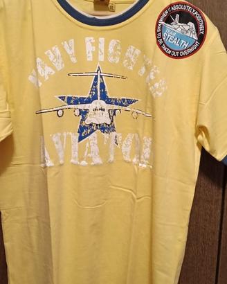 T-shirt Uomo Color Giallo
