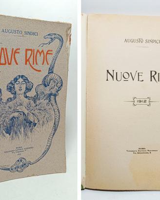 NUOVE RIME - SINDICI AUGUSTO 1912