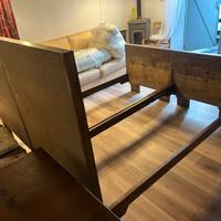 Letto d’epoca in legno