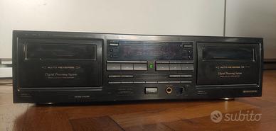 doppia piastra registratore  pioneer ct-w606dr