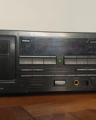 doppia piastra registratore  pioneer ct-w606dr