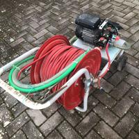 irroratrice elettrica con motore