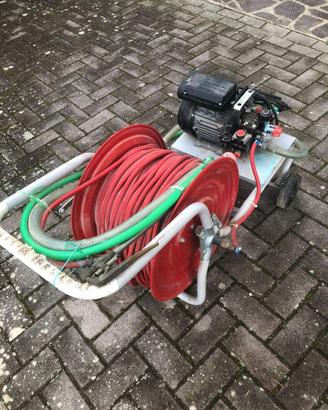 irroratrice elettrica con motore