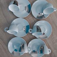 Set 6 tazzine Illy Collection 2002 by Pistoletto