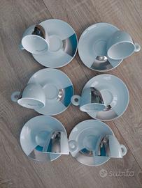 Set 6 tazzine Illy Collection 2002 by Pistoletto