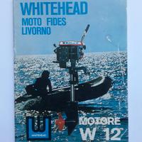 MANUALE D'USO WHITEHEAD MOTOFIDES W12