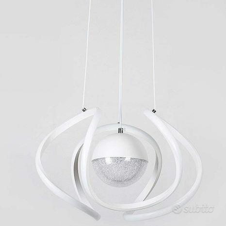 Lampadario moderno 78w luce bianca soggiorno