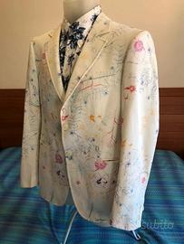 Vintage Giacca da Uomo Moschino Designer Originale