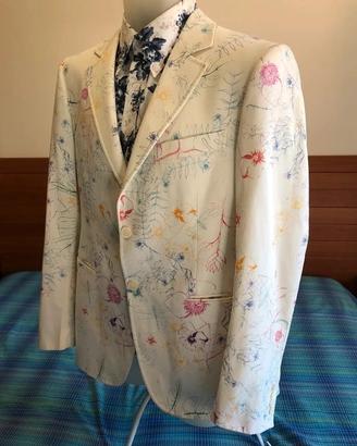 Vintage Giacca da Uomo Moschino Designer Originale