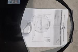 Cover nera per bauletto givi v47. Nuova