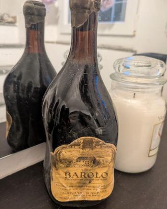 bottiglia vintage Barolo Cascina "Zoccolaio"