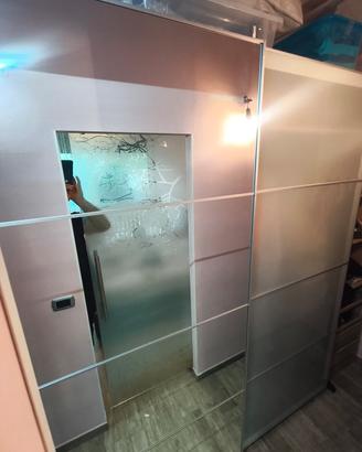 ante scorrevoli armadio Ikea pax