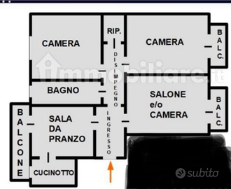 PRIVATO VENDE immobile zona Ospedale ASTI