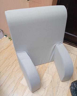 Poltrona, schienale lombare da letto ortopedico 