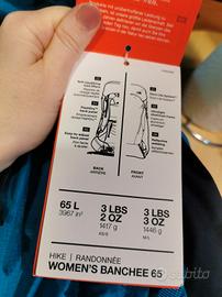 Zaini trekking north face