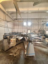 Giostra serigrafica automatica Tek-Ind ALFA SHL 8/