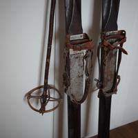 Sci Anni 50 con bastoninci - originali conservati