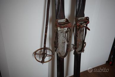 Sci Anni 50 con bastoninci - originali conservati