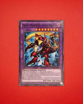Yu‑Gi‑Oh! ⭐ Drago Pendulum Occhi Runici