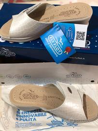 Ciabatte Confort per donna Fly Flot bianco