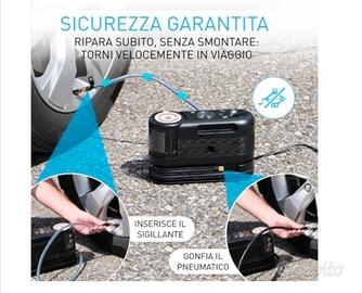 Compressore gonfia Pneumatico Auto