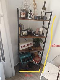 Mobiletto scaffale Stile industrial