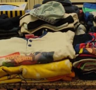 Stock abbigliamento bimbo 