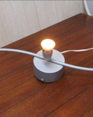 plafoniera IKEA leding 3 faretti orientabili- arg