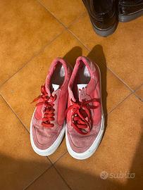 adidas originals scarpe rosse skateboard